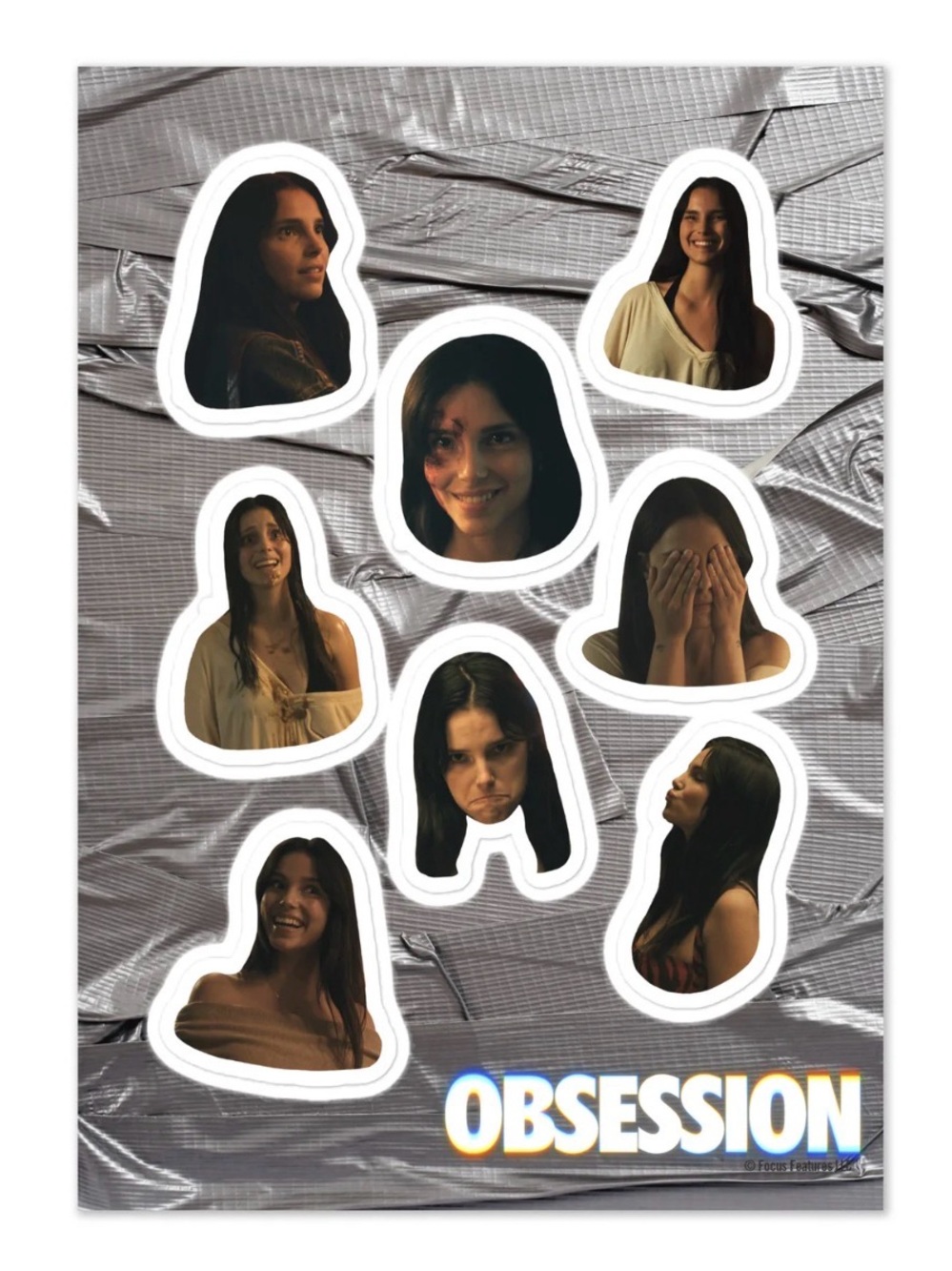 Obsession Nikki Sticker Sheet Official Merch